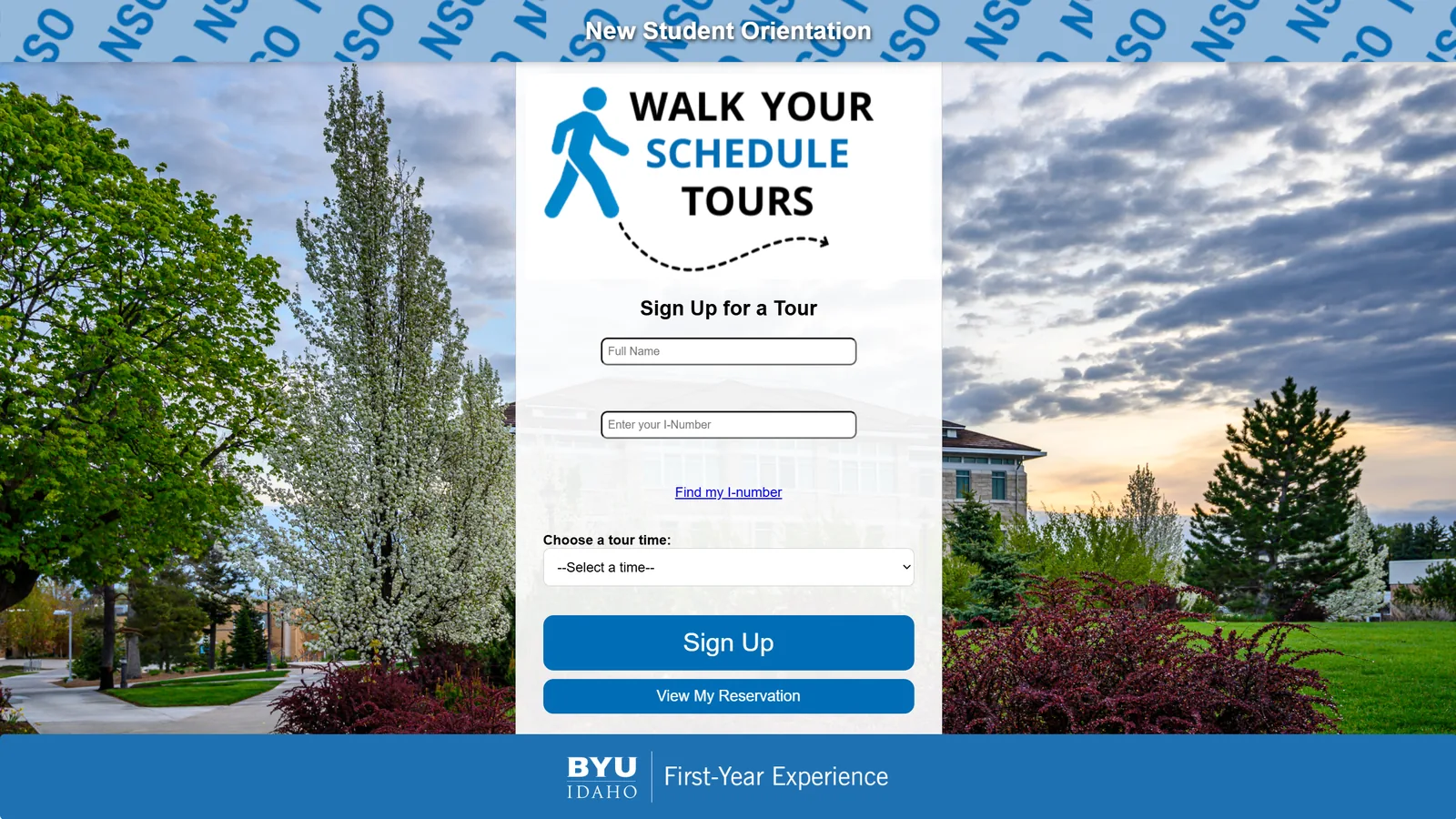 Walk Your Schedule project preview